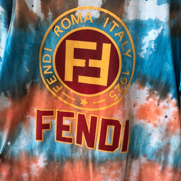 Thursdays Tie dye Fendi Shirt - Picture 6 of 7